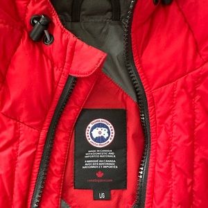 Canada Goose Men’s Large Cabri Hoody Red